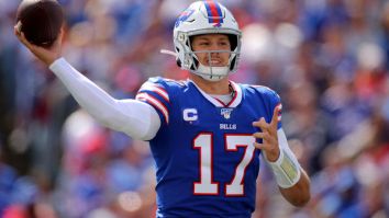 Josh Allen Pledges To Jump Through A Bunch Of Flaming Tables If The Bills Win The Super Bowl