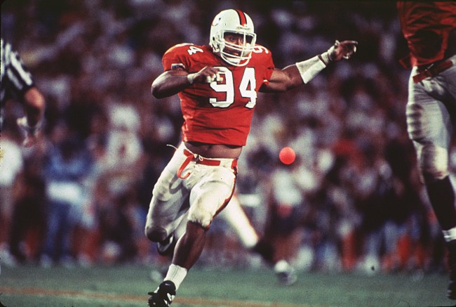 Former Miami Hurricanes great Warren Sapp says Dwayne 'The Rock' Johnson got a lot of his WWE catchphrases from Ed Orgeron