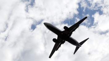 Terrifying Video Shows Passenger Airplane Engine On Fire While Still In The Air