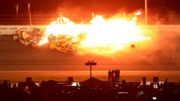An Insane Last-Lap Crash Gave Michael McDowell The Daytona 500 Win Amidst Fire, Major Wreckage