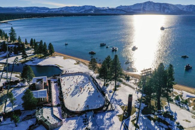 NHL Outdoors Lake Tahoe