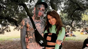 Woman Reacts To Seeing Boyfriend For First Time Without Tattoo-Covered Face