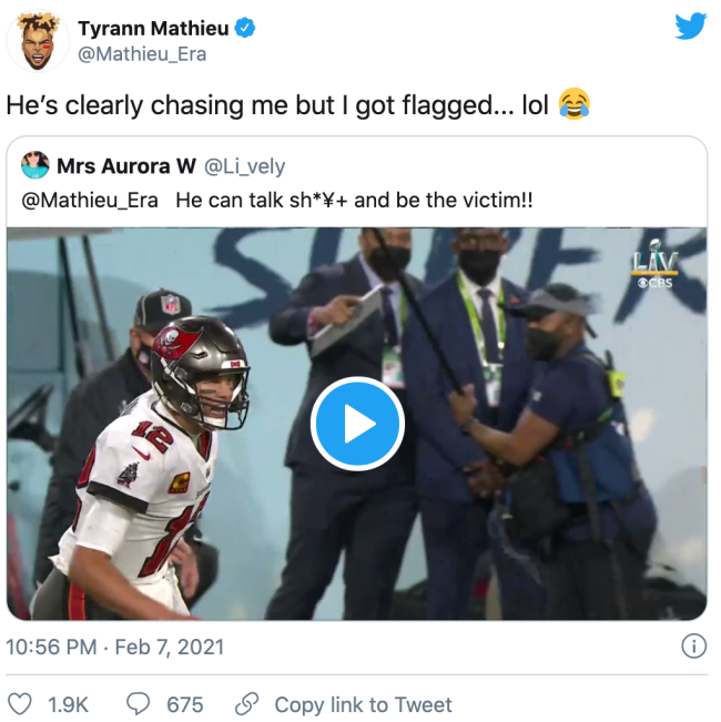 Tyrann Mathieu Tweet