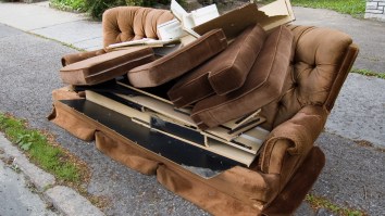 Cool New Yorkers Are Decorating Their Homes With Trash Found On The Street