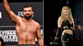 UFC Fighter Julian Marquez Says Miley Cyrus Slid In His DMs After He Decided To Shoot His Shot At Her During Postfight Interview