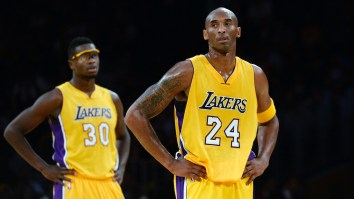 Kobe Bryant Used A+ Scare Tactics During His Final Lakers Game To Convince Julius Randle To Avoid Shooting