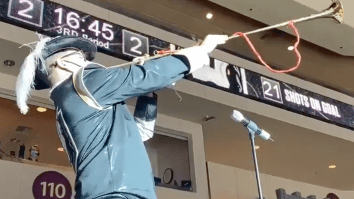 An AHL Team Had A Medieval Town Crier Eloquently Announce Who Scored After Every Goal