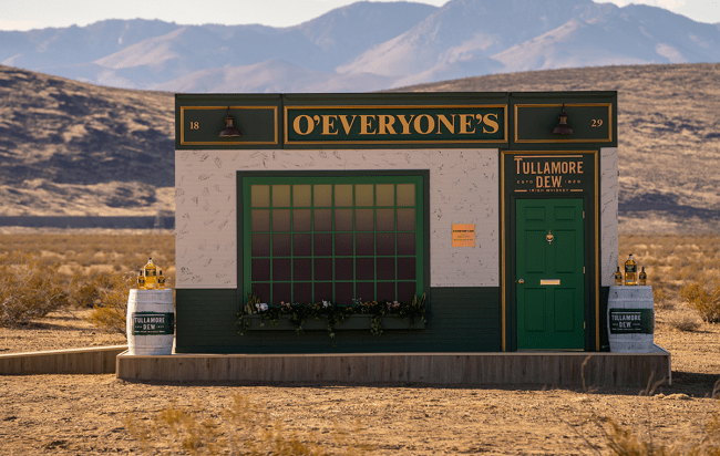 tullamore dew desert bar