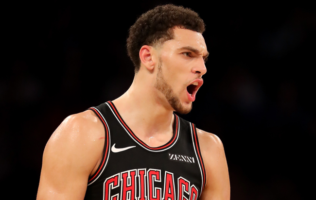 Bulls guard Zach LaVine