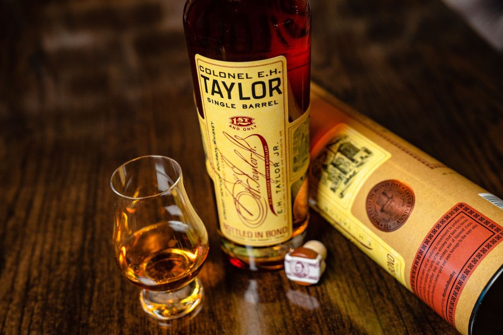 E.H. Taylor Jr Single Barrel 124th Bottled in Bond Day Chris Stapleton release