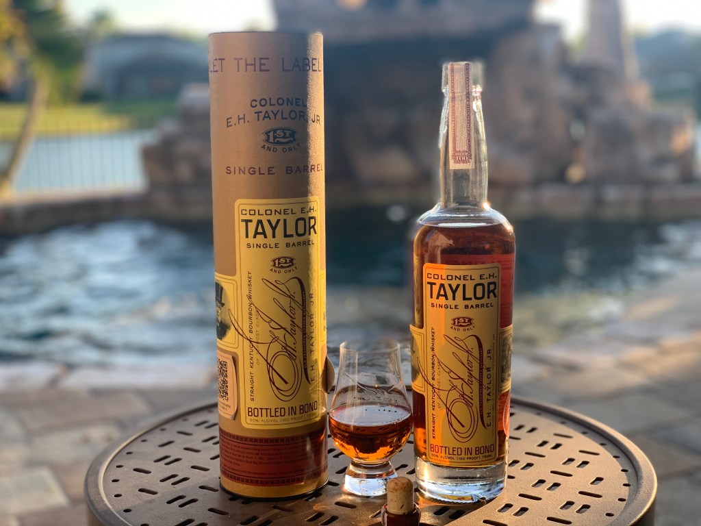 E.H. Taylor Jr Single Barrel 124th Bottled in Bond Day Chris Stapleton release