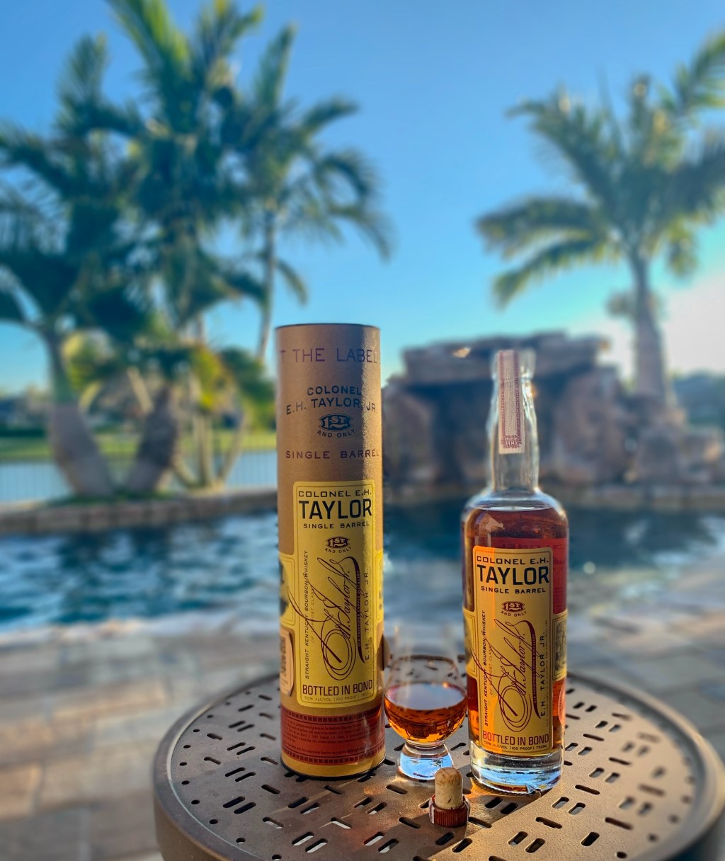 E.H. Taylor Jr Single Barrel 124th Bottled in Bond Day Chris Stapleton release