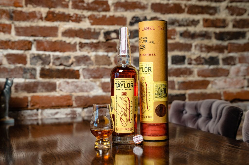 E.H. Taylor Jr Single Barrel 124th Bottled in Bond Day Chris Stapleton release