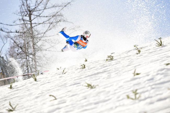 Daniel-Andre Tande crash