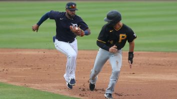 The Tigers Got Themselves Into A Pickle And It Resulted In The Most Chaotic Spring Training Play Of The Year