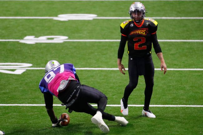 Johnny Manziel Zappers Fumble