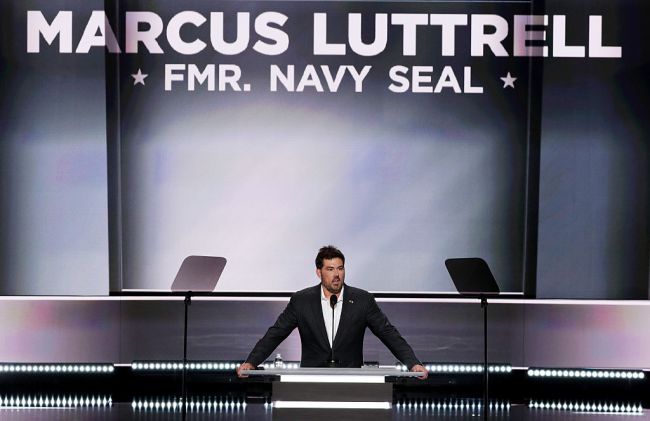 Former Navy SEAL Marcus Luttrell explains why his Joe Rogan Experience podcast appearance abruptly ended.