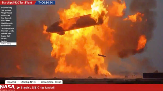 SpaceX Explosion