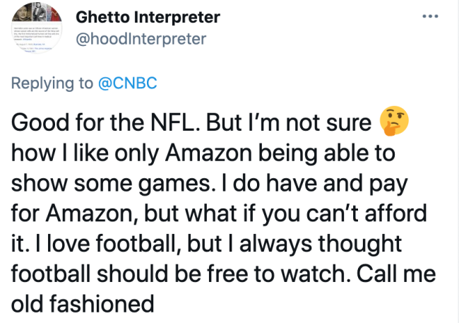 NFL Amazon