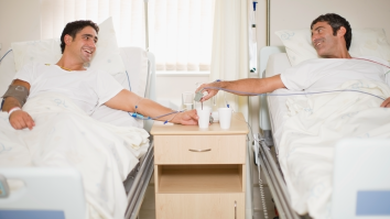 If You Split A Hotel Room With Your Buddy, Is It Ok To Say Goodnight?