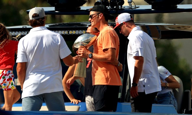 Tom Brady Says His Memory Of Tossing Lombardi Trophy Is Foggy