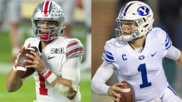 The Zach Wilson Vs. Justin Fields Debate Has Reached Its Peak After They Both Made Ridiculous Throws At Their Pro Days