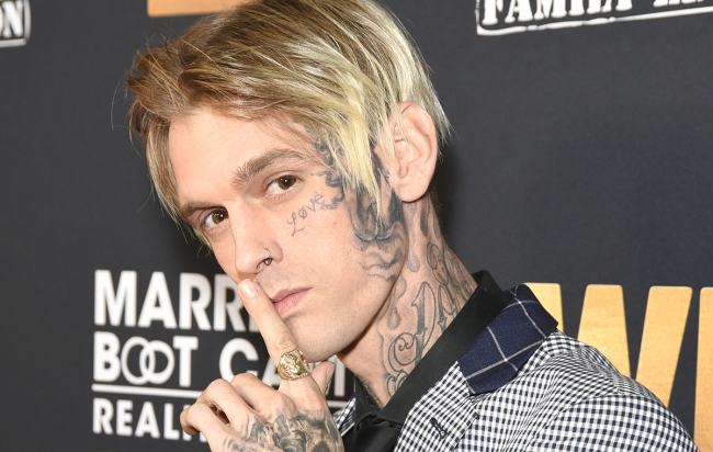 aaron carter boxing training video