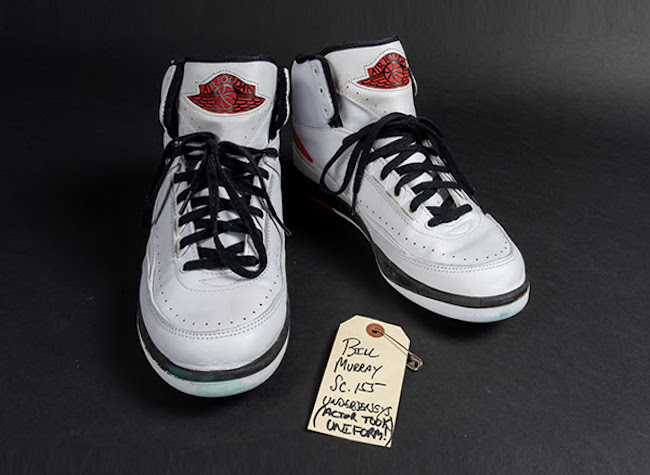 bill murray space jam sneakers auction