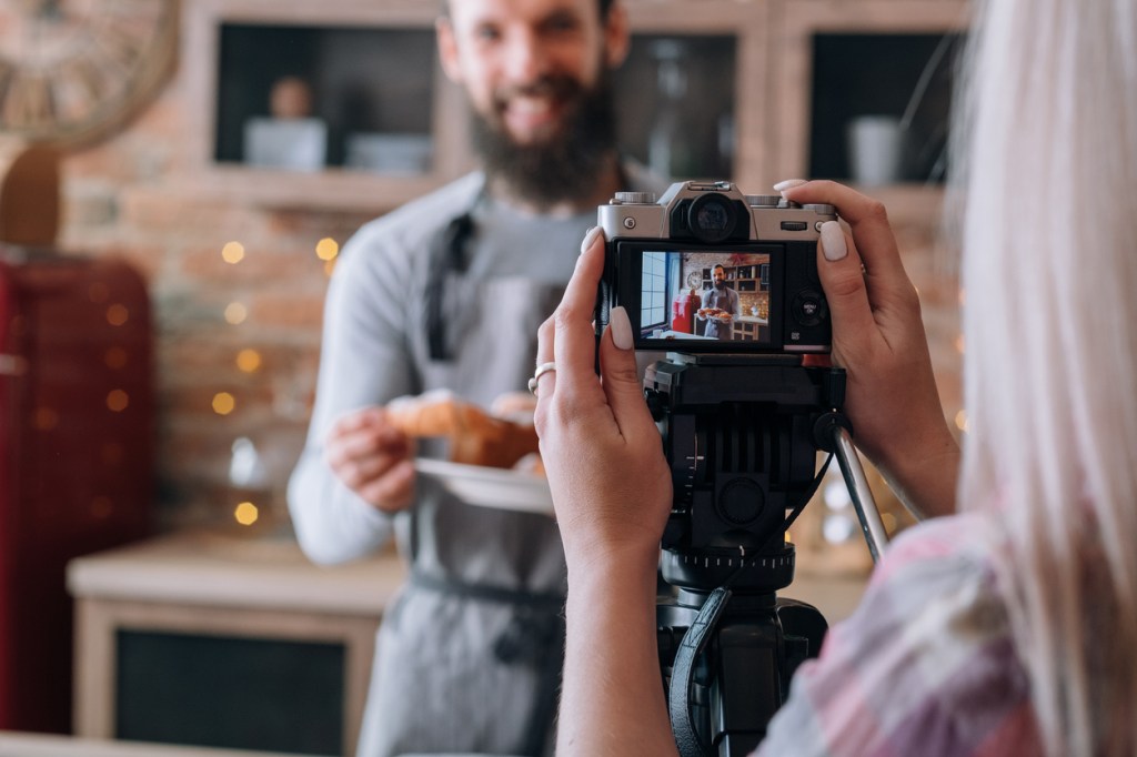 cooking on YouTube