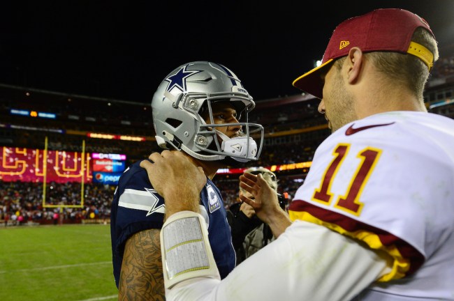 Following Dak Prescott's injury last NFL season, the Cowboys QB says Alex Smith supported him and provided inspiration to help keep him in good spirits