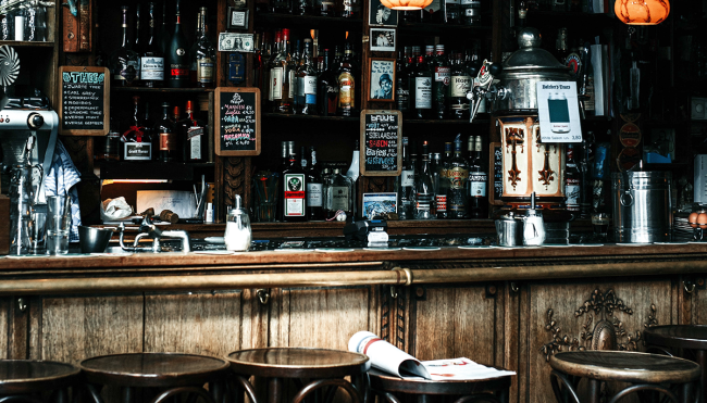 dive bar scented candle
