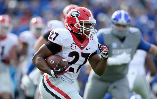 nick chubb georgia paid