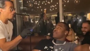 Cowboys’ Amari Cooper Refused To Allow Salt Bae To Feed Him Steak