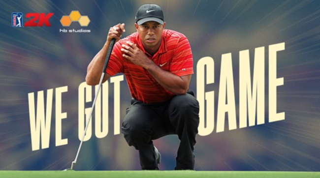 tiger woods pga tour 2k video game