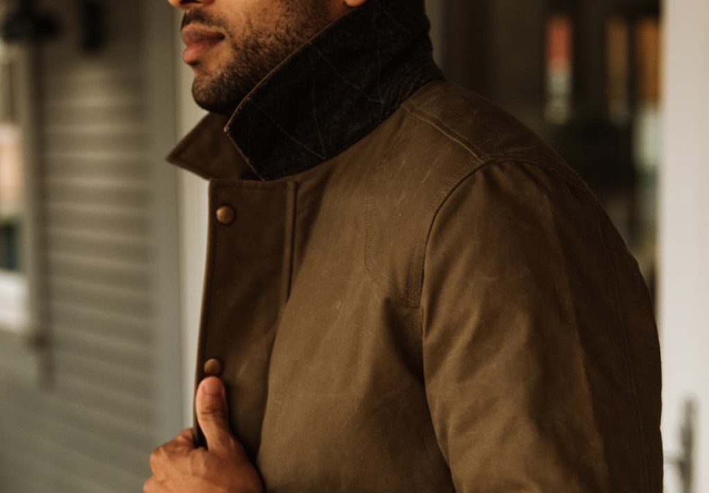 Flannel-lined Waxed Hudson Jacket