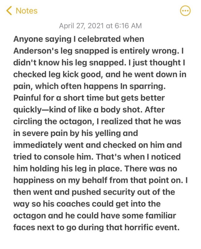 Chris Weidman Shares X-Rays Showing How Severly He Broke His Leg