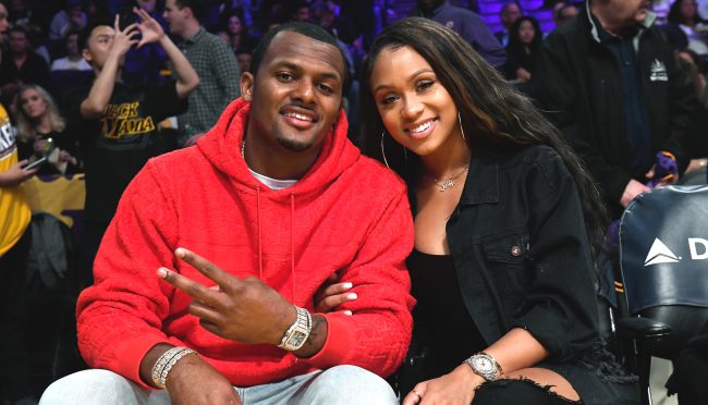 Deshaun Watsons Girlfriend Jilly Anais Is Defiantly Sticking With Him