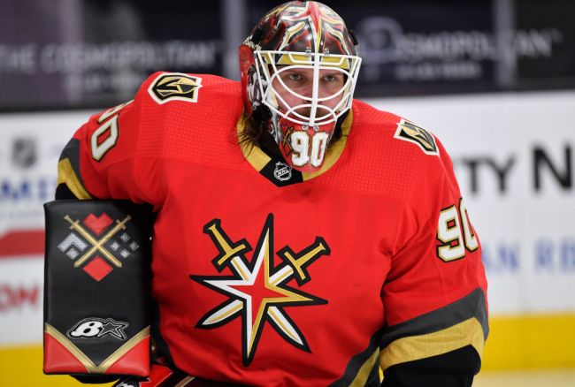Las Vegas Golden Knights Goalie Robin Lehner