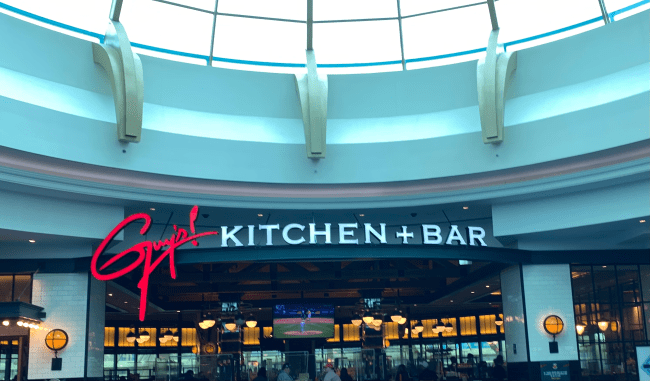 eating at guy fieri restaurant pandemic