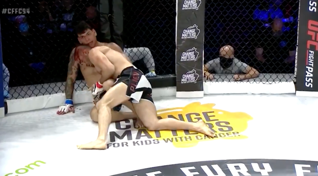 Khetag Plieve Loses Finger Fighting Devin Goodale CFFC94