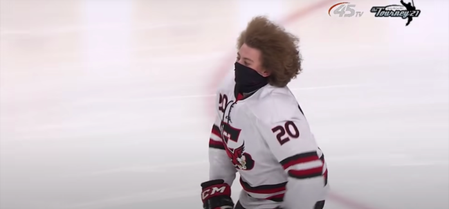 Minnesota State Hockey Tournament All-Hair Flow