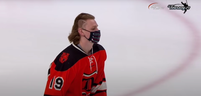 Minnesota State Hockey Tournament All-Hair Flow