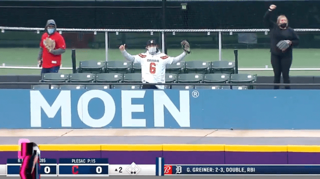 Cleveland Indians Fan Baker Mayfield