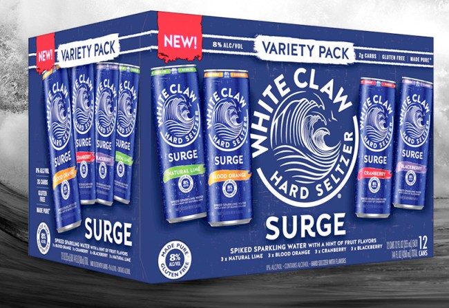 White Claw Surge hard seltzer review