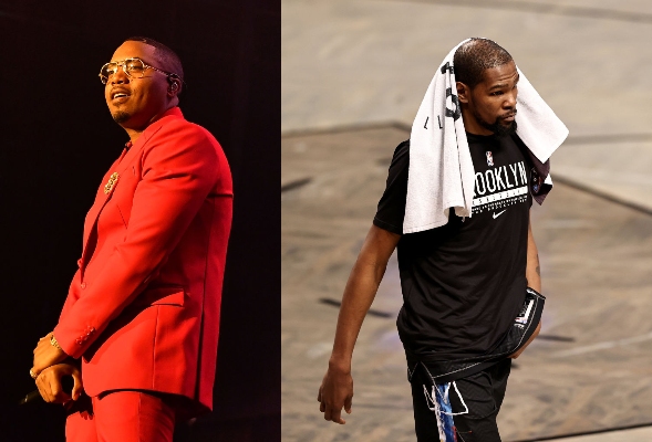 Kevin Durant and rapper Nas make major money on Coinbase IPO on Nasdaq.