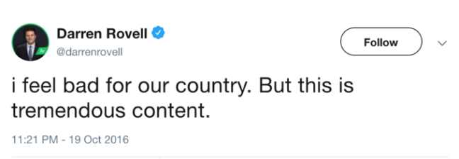 darren rovell knute rockne death tweet