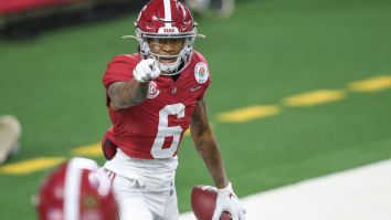 DeVonta Smith Used To Do Push Ups In The Middle Of Class To Get Bigger, Says He Laughs At The Doubters Now