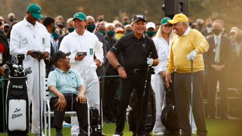 Gary Player Claims His Son And Lee Elder Are ‘Dear Friends’ While Finally Addressing Golf Ball Marketing Stunt At Masters