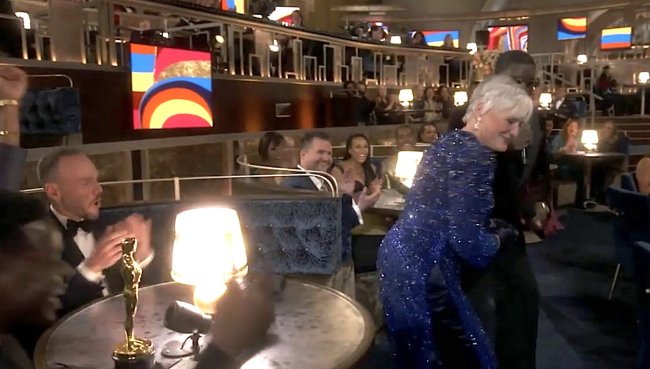 glenn close da butt oscars