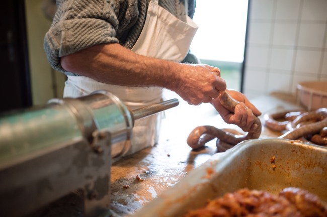 Sausage Making Link Rome Germany